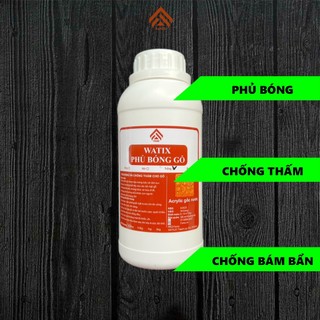 Sơn Phủ Bóng Watix Phủ Bóng Phủ Bóng Gỗ, Phủ Mờ, Chống Thấm Bảo Vệ Gỗ