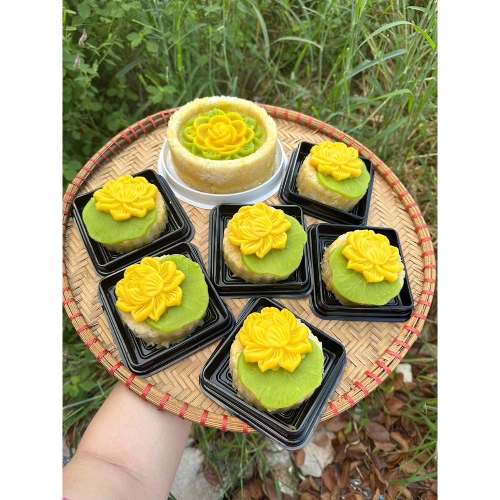 Hoa sen ép xôi mẫu 3