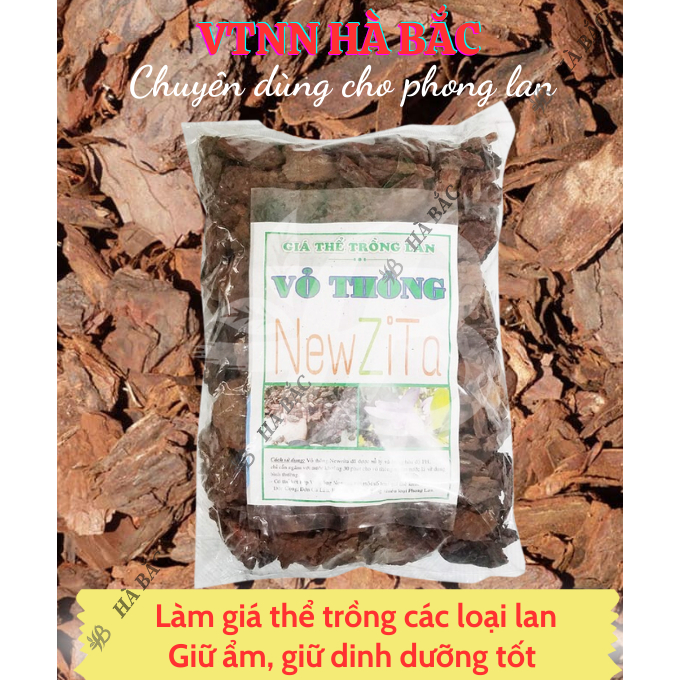 Giá Thể Trồng Lan - Vỏ Thông NewZita (4 SIZE) -  Chuyên dùng cho hoa lan, Có thể kết hợp với Dớn cọng, dớn cù lần, rêu r