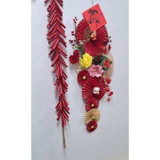 Mô hình dây phao thủ công trang trí tết