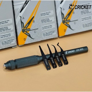Bộ 1 cán 4 lưỡi làm cpu CRICKET - CR-303
