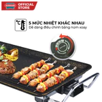 Bếp nướng điện SUNHOUSE Happy Time HTD4606 - Mặt chống dính - ĐIều chỉnh núm xoay - Bảo hành 12 tháng — ảnh 4