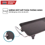 Bếp nướng điện SUNHOUSE Happy Time HTD4606 - Mặt chống dính - ĐIều chỉnh núm xoay - Bảo hành 12 tháng — ảnh 3