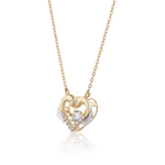 Dây Chuyền Vàng Tây DCMAMD681 Huy Thanh Jewelry — ảnh 4