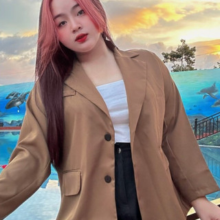 Áo Khoác Blazer Bigsize Nữ Tay Dài Thời Trang Bigsize,Áo Vest Nữ Màu Đen Nâu Tây Phong Cách Hàn Quốc Dễ Mặc  VET6