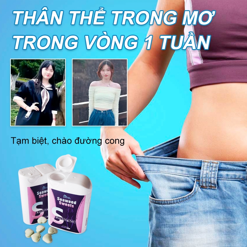 [giảm mỡ bụng] 7 ngày giảm cân cấp tốc 1-16kg giảm cân giảm mỡ bụng 1 hộp 10 viên  thuốc giảm cân cấp tốc