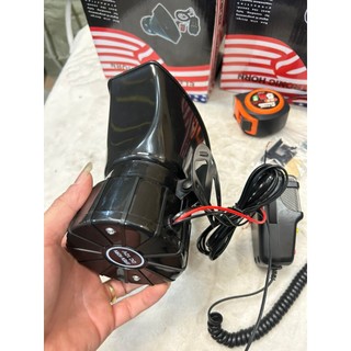 Còi hú police, kèn cảnh báo, báo động,7 nút, lắp xe máy, ô tô, xe tải 12V - 24v