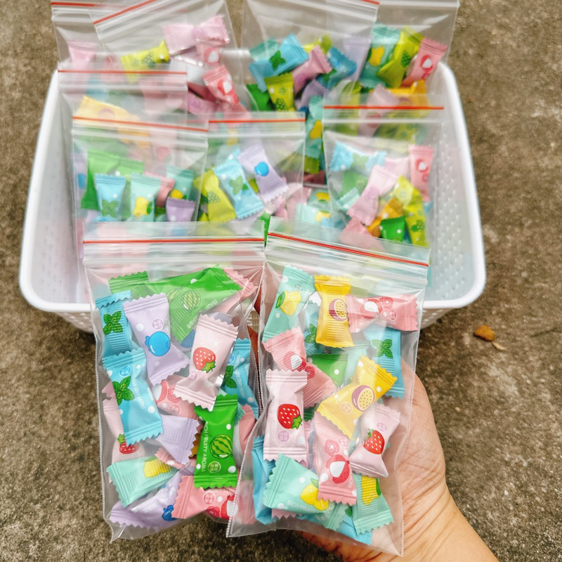 Kẹo Bạc Hà The Mát mix vị Trái Cây - ( combo 5 gói 20G)
