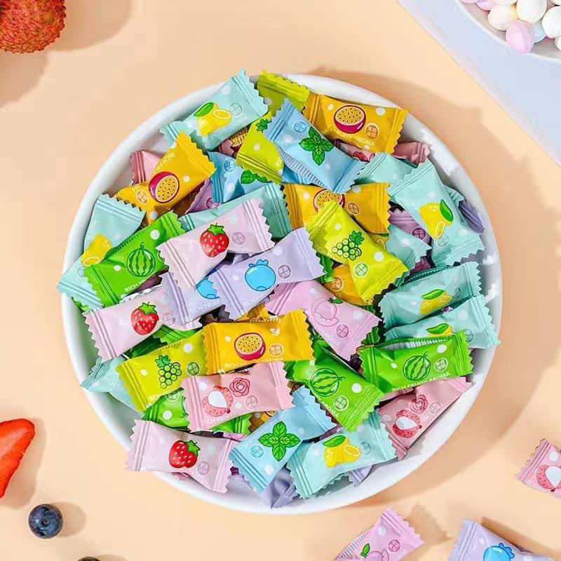 Kẹo Bạc Hà The Mát mix vị Trái Cây - ( combo 5 gói 20G)