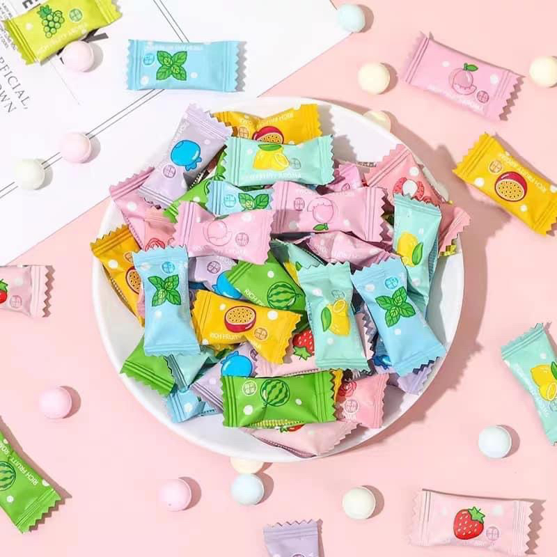 Kẹo Bạc Hà The Mát mix vị Trái Cây - ( combo 5 gói 20G)