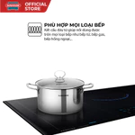 Bộ nồi inox 5 đáy Sunhouse Mama SH784: Gồm 3 nồi - Dùng mọi loại bếp - Đáy 5 lớp hạn chế cháy khét - Hàng chính hãng — ảnh 6