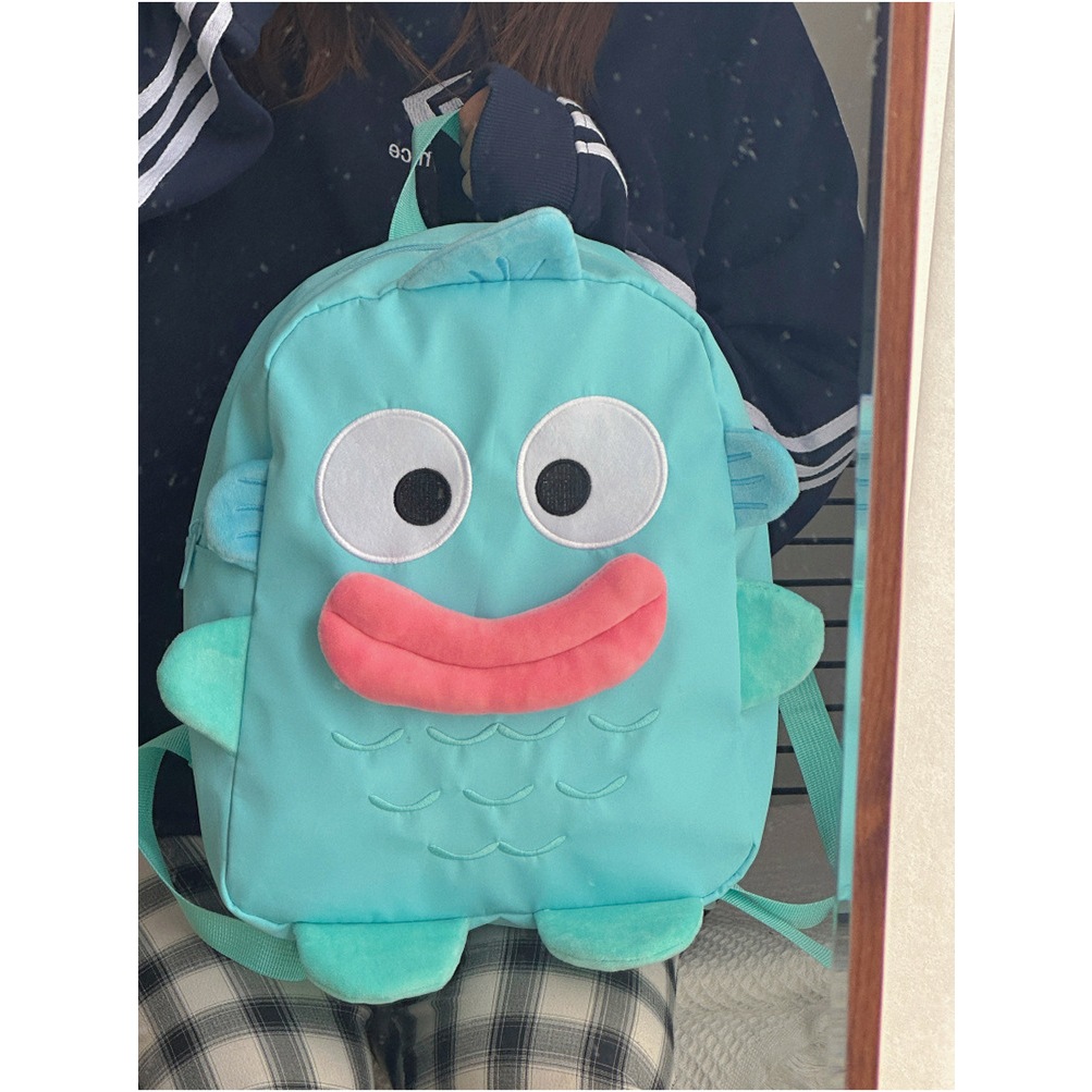 Balo cho nữ cá hề xanh mỏ hồng vui nhộn, đễ thương | Shopee Việt Nam