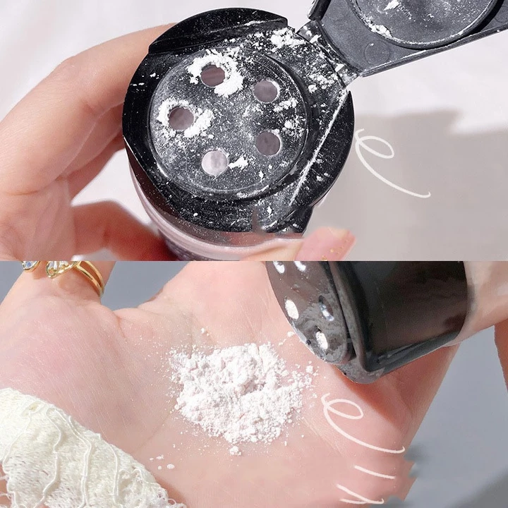 Phấn phủ kiềm dầu dạng bột Maycheer che phủ lỗ chân lông mịn mượt, Phấn phủ dạng bột kiểm soát dầu không thấm nước