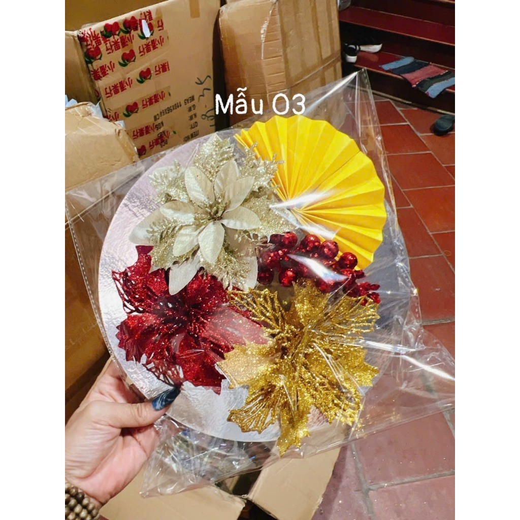 Set Phụ Kiện Trang Trí Tháp Bánh,Tháp Bia,Deco Ngày Tết