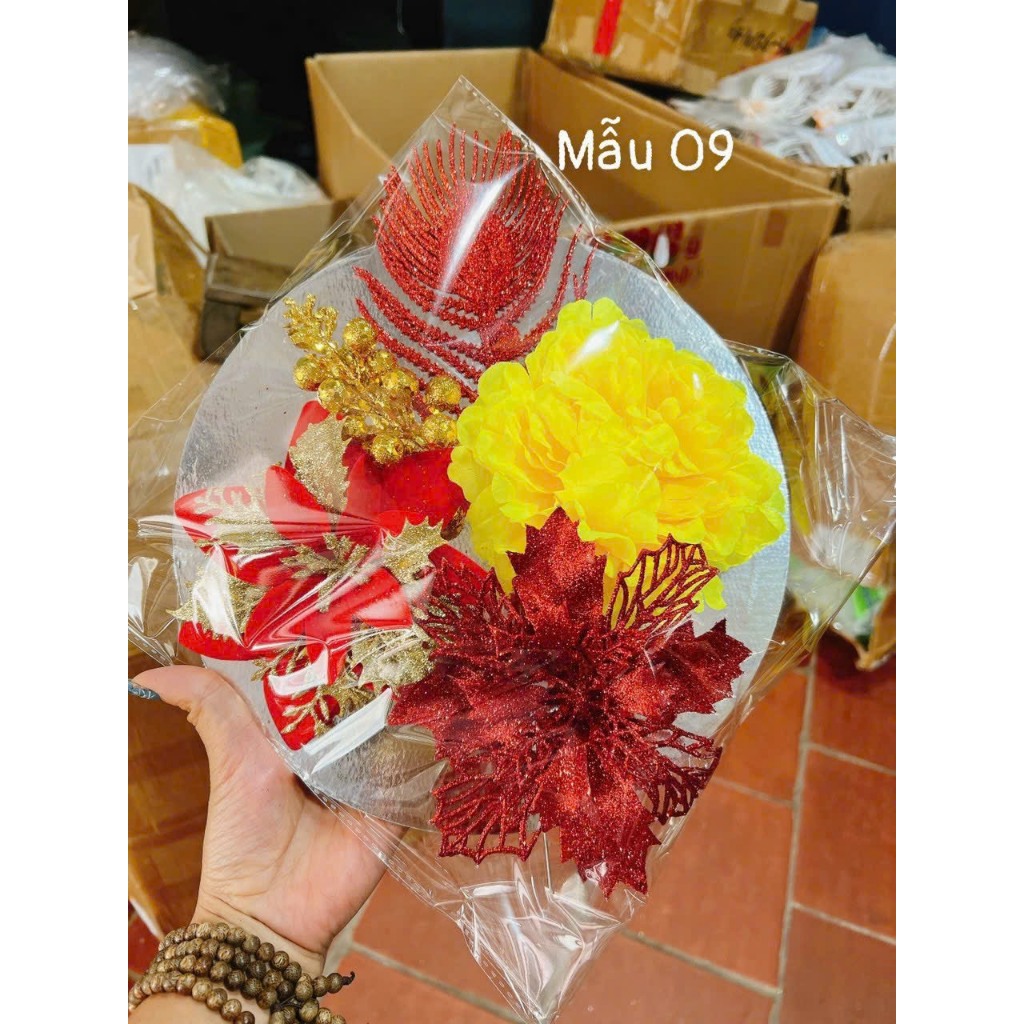 Set Phụ Kiện Trang Trí Tháp Bánh,Tháp Bia,Deco Ngày Tết