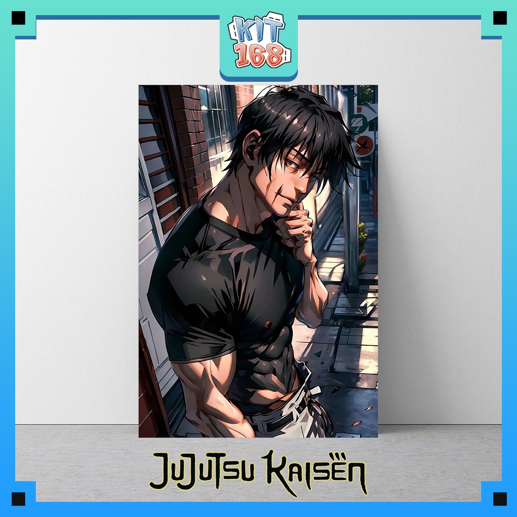 Poster Hình Fushiguro Toji - Jujutsu Kaisen (POSPIC-0244) | Shopee Việt Nam
