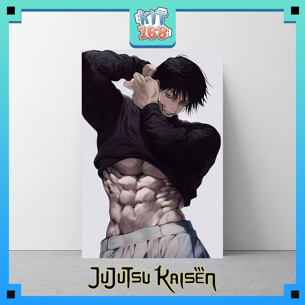 Poster Hình Fushiguro Toji - Jujutsu Kaisen (POSPIC-0245) | Shopee Việt Nam