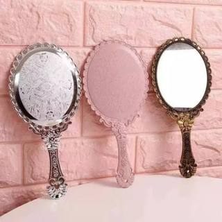 Gương Hoàng Cung LASHES SUPPLY đa chức năng thiết kế có tay cầm dài để kiểm tra các dụng cụ ghép nối mi giả