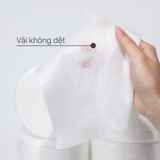 Combo 03 cuộn khăn mặt khô đa năng EcoWipes cuộn 80 tờ dày 50gsm dùng trong Spa tiệm tóc