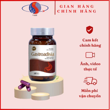 [ CHĨNH HÃNG - Hộp 30v] Viên uống Nano Gastroadisia hỗ trợ bảo vệ niêm mạc dạ dày - SP Viện Hàn Lâm KH&CN VN