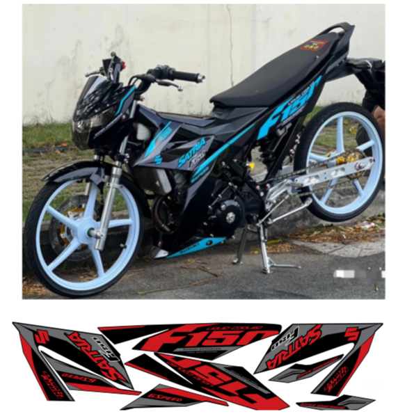 tem rời SATRIA 150 F1 CAO CẤP CHỐNG NƯỚC KHÔNG PHAI MÀU