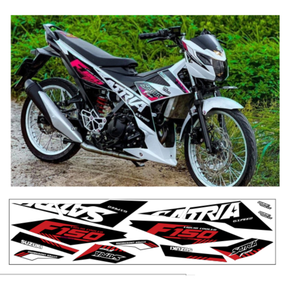 tem rời SATRIA 150 F1 mẫu hót chống nước không phai màu