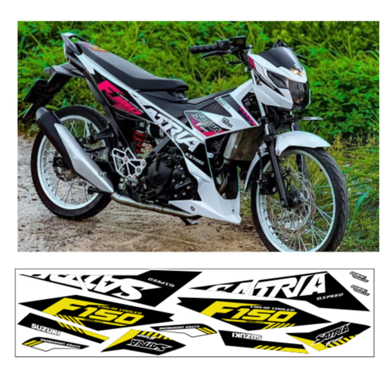 tem rời SATRIA 150 F1 mẫu hót chống nước không phai màu