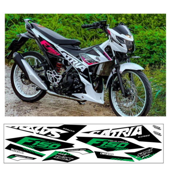 tem rời SATRIA 150 F1 mẫu hót chống nước không phai màu