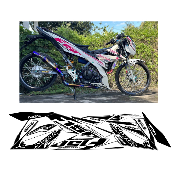 tem rời SATRIA 150 F1 cao cấp chống nước khong phai màu