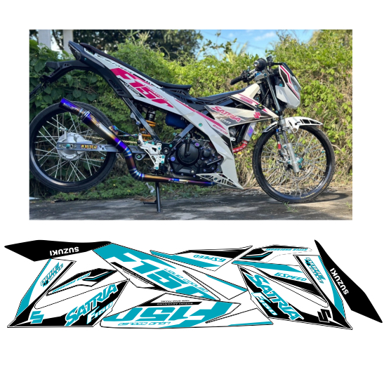 tem rời SATRIA 150 F1 cao cấp chống nước khong phai màu