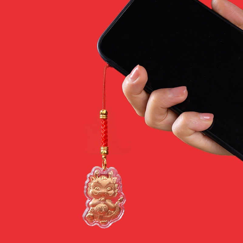 Móc Treo Ốp điện thoại hình Rồng 2024