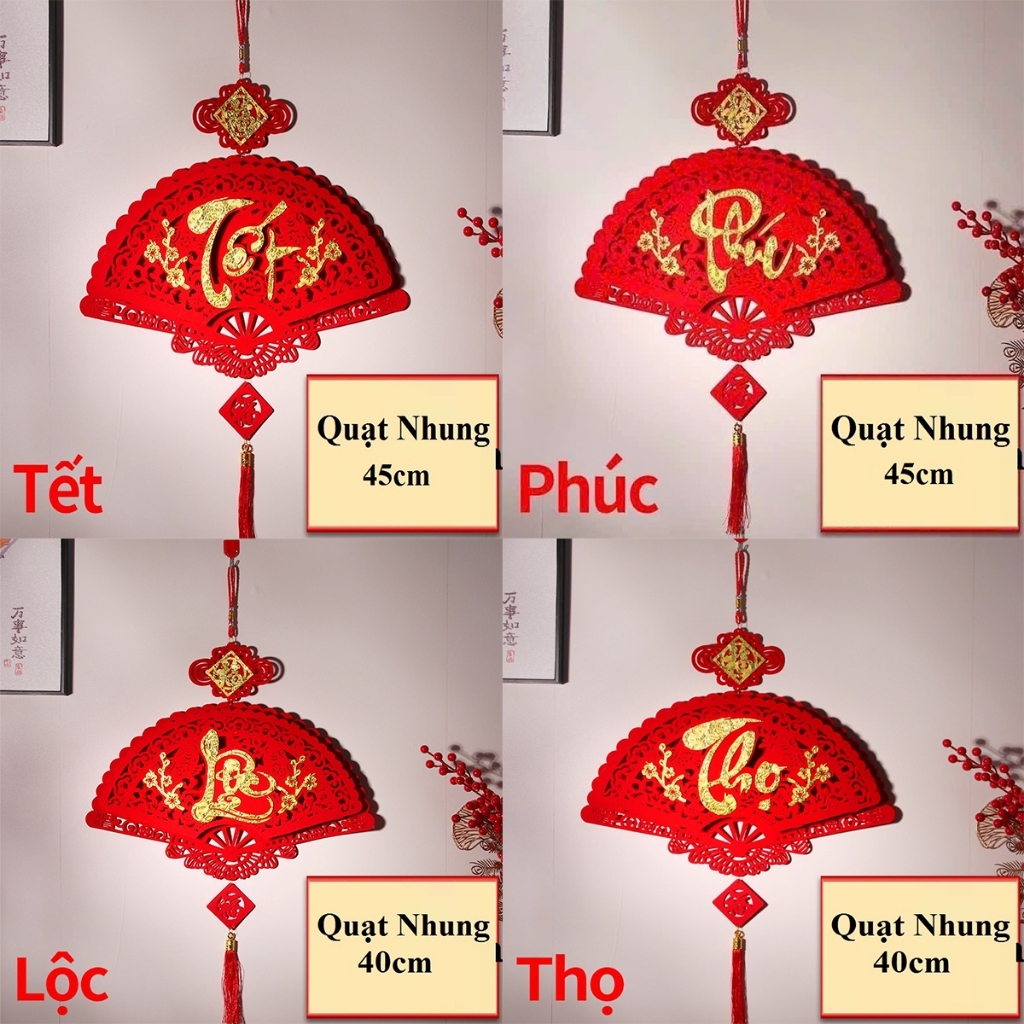 Set Liễn,Khánh chữ TẾT-PHÚC-LỘC-THỌ trang trí lễ tết, nhà cửa