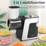 Máy cắt rau củ đa chức năng dụng , 5 Lưỡi Dao Cắt đồ bào rau củ đa năng Thái Lát cụ bào sợi(CANMEKY) — ảnh 1