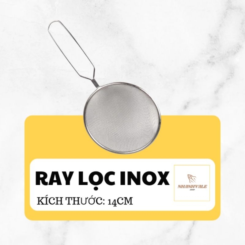 Ray lọc inox 14cm | Shopee Việt Nam