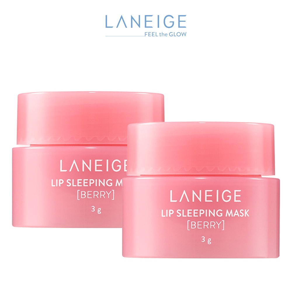 Ảnh Bộ sản phẩm Mặt nạ ngủ cho môi Laneige Lip Sleeping Mask Berry 8g & Quà tặng 3gx2 1