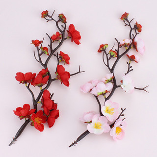 Nhánh đào cổ trang trí oản , tháp bánh Tết ,…Hoa giả decor