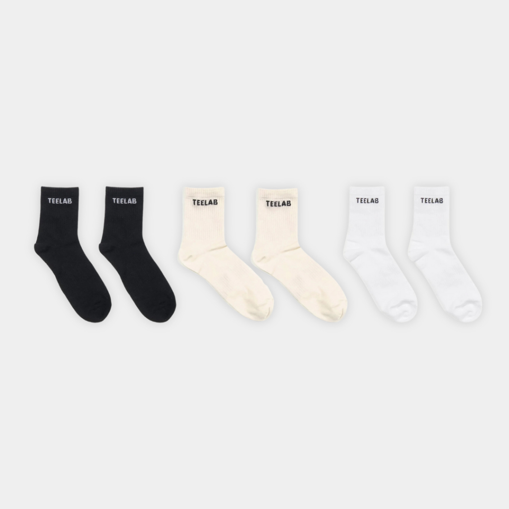 Tất Teelab Iconic Logo Socks AC057