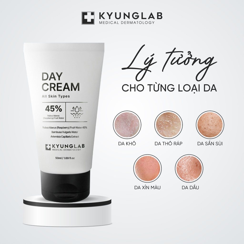 Kem ngày nâng tone dưỡng trắng da KyungLab Day Cream 50ml
