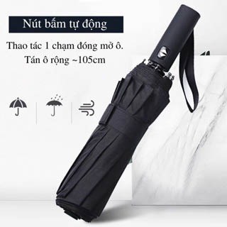 Ô Dù Cao Cấp Che Mưa Đi Nắng, Ô 12 Nan 8 Nan Mở Tự Động Gấp Nhỏ Gọn Cầm Tay 2 Chiều Cỡ Lớn To Cho Xe Hơi Ô Tô Chống Thấm