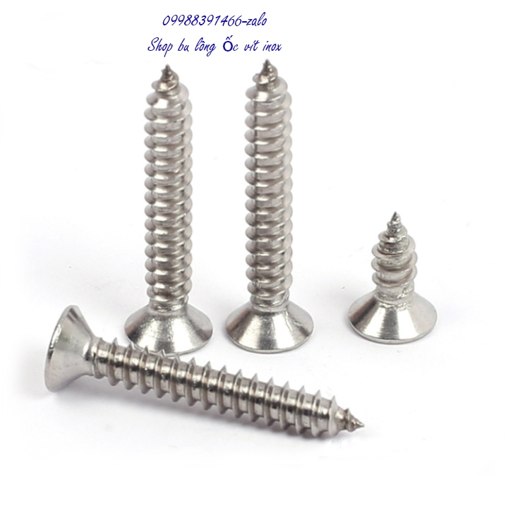 Vít gỗ bằng inox 304 M5, vít gạo, vít bắn gỗ, vít inox | Shopee Việt Nam