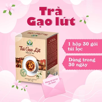 Trà Gạo Lứt Túi Lọc Mix Hoa Nhài, Cỏ Ngọt, Vừng Đen, Đậu Đen Xanh Lòng, Lá Nếp, Gạo Lứt - Siêu Thị Thiên Nhiên