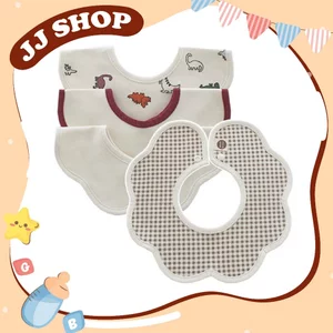 Yếm Vải Cho Bé BUNNIE BLOSSOM VELLA Nội Địa Hàn Quốc [SẴN]