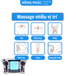 Máy Massage Xung Điện Trị Liệu SYK-308B, Tác Động Sâu Vào Các Bó Cơ Giúp Giảm Đau Và Thư Giãn, Tăng Lưu Thông Khí Huyết — ảnh 5