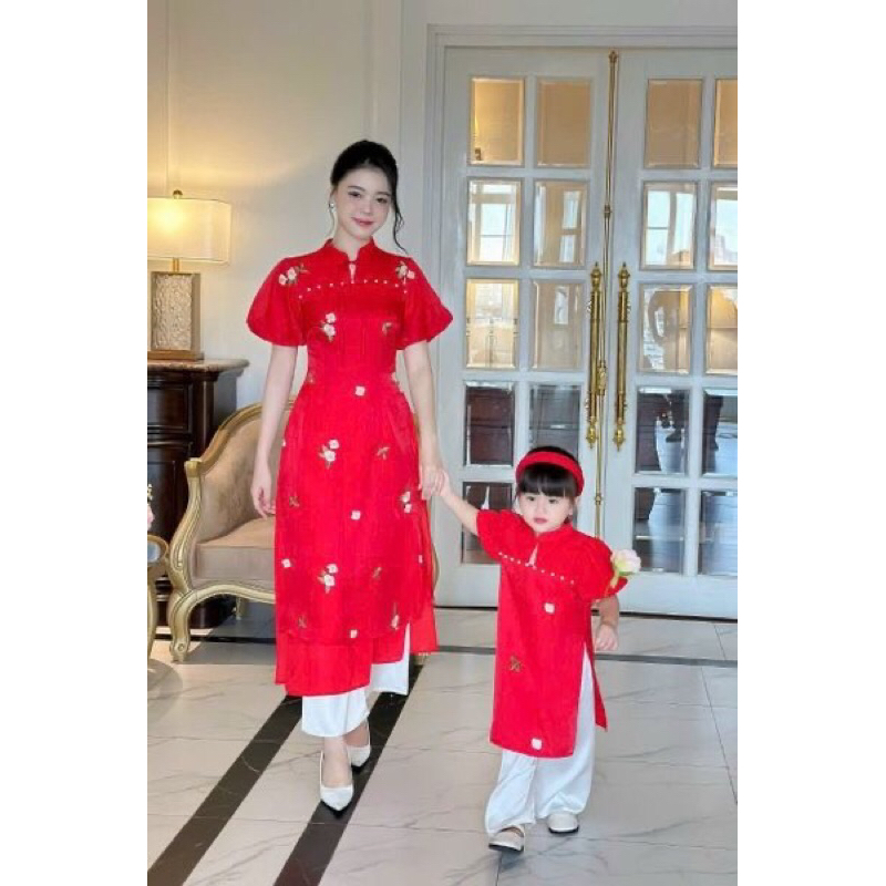 áo cách tân tay bồng công chúa