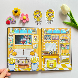 Ngôi nhà Doraemi đáng yêu của Toca Boca - Toca life world - Búp bê giấy