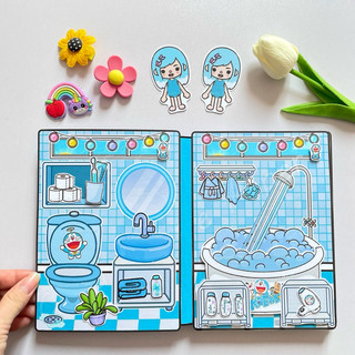 Ngôi nhà Doraemon của TocaBoca - Búp bê giấy Tocalifeworld