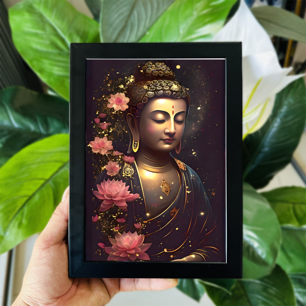 Tranh Ảnh Để Bàn Phật Thích Ca, A Di Đà, Bồ Tát, Địa Tạng Vương Nhiều Kích Thước (Có thể treo)