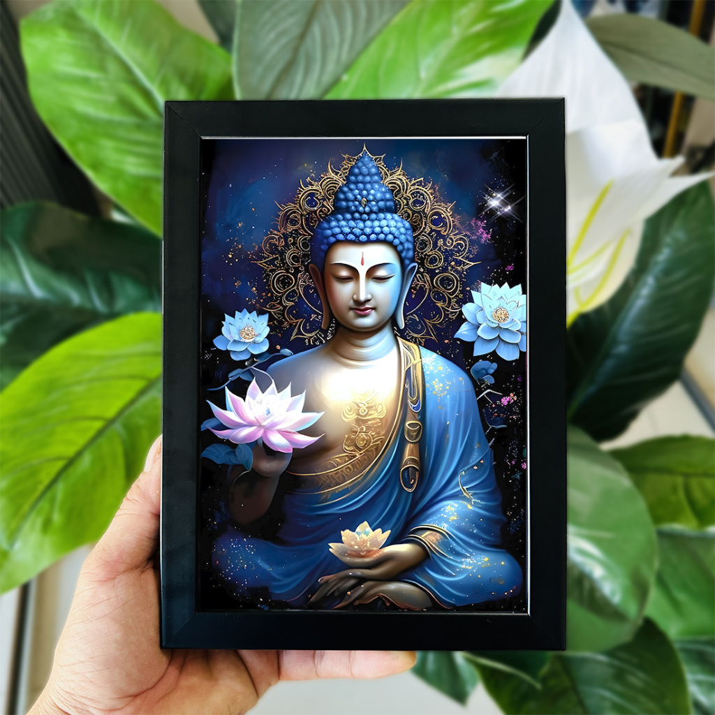 Tranh Ảnh Để Bàn Phật Thích Ca, A Di Đà, Bồ Tát, Địa Tạng Vương Nhiều Kích Thước (Có thể treo)