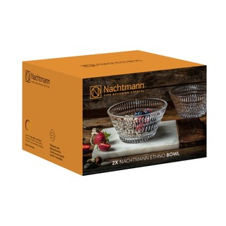Bộ 2 (bát) tô pha lê Nachtmann Ethno 16cm-Hàng chính hãng bảo hành 24 tháng