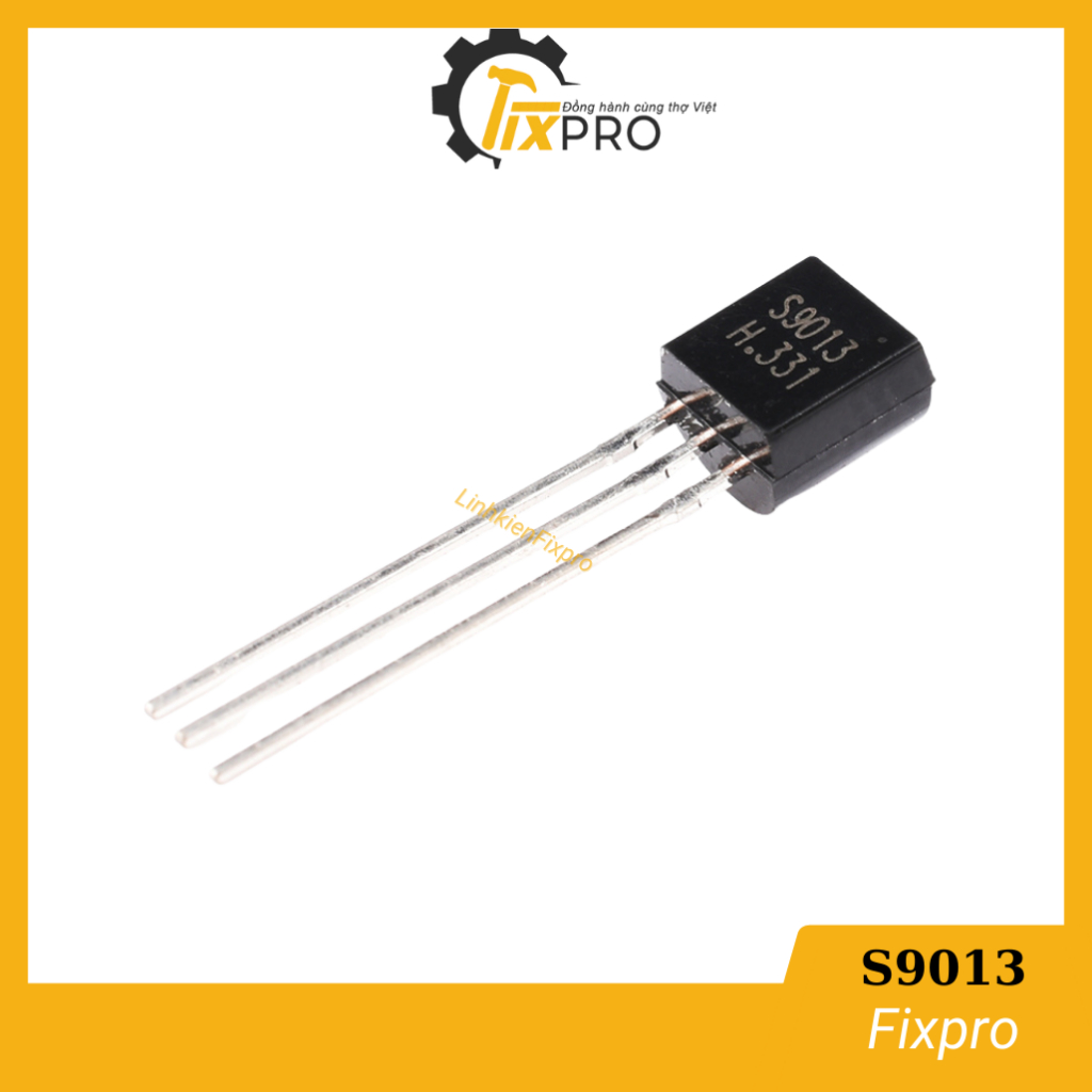 S9013 Transistor NPN cắm 20V 0.5A TO-92 chất lượng tốt (Túi 10 con ...